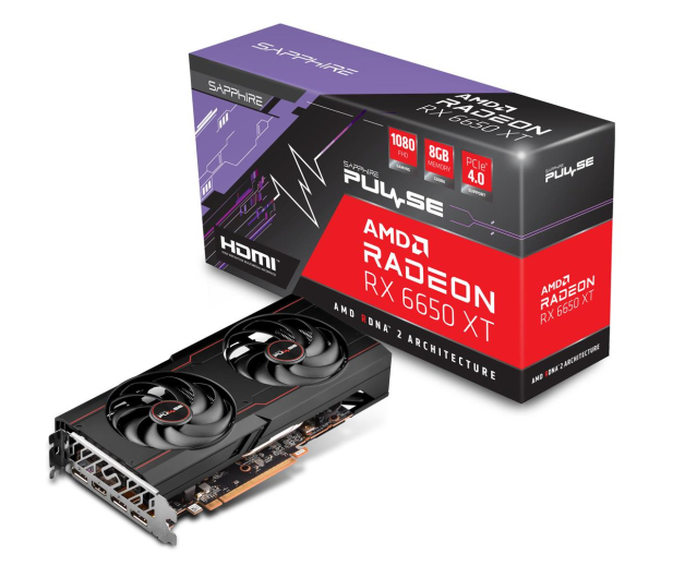 Sapphire Radeon RX 6650 XT PULSE GAMING OC 8GB GDDR6 - 742556 - zdjęcie